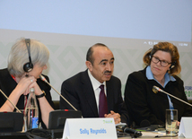 Sessions of 7th Global Forum of UN Alliance of Civilizations in Baku.  Azerbaijan, Baku, 27 apr. 2016